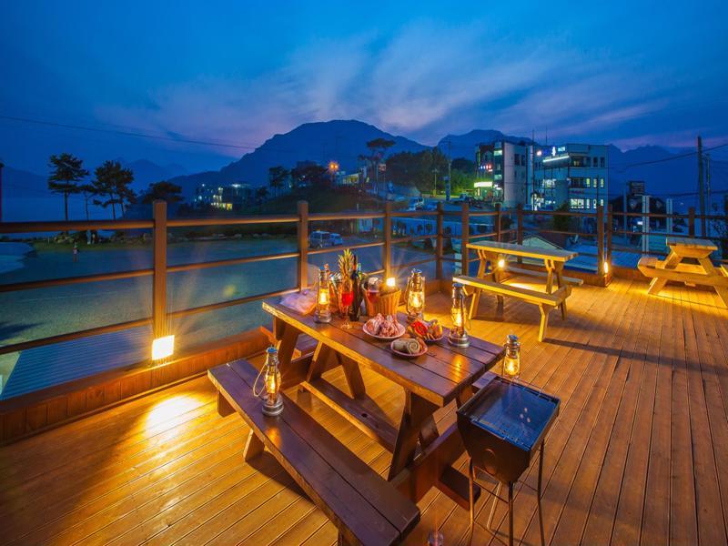 Geoje Haebaram Pension Kültér fotó